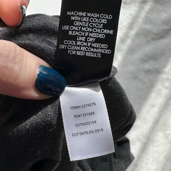 Torrid Gray Fit and Flare Tie Waist Stretch Casual Skater Dress Plus Size 2 - Picture 7 of 7